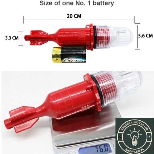 Đèn led nháy cảnh Báo Tiêu Nhấp nháy Ban đêm Cho tàu Thuyền