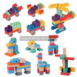 (GIÁ HỦY DIỆT) LEGO NHỰA DẺO CAO CẤP
