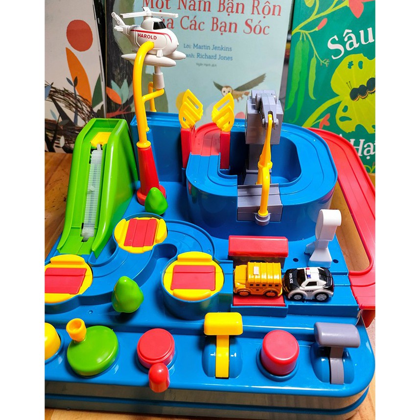 Đồ Chơi Ô Tô Đường Đua Phiêu Lưu Phát Triển Tư Duy Cho Bé