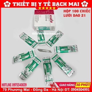 Combo 100 Lưỡi Dao Số 11 + Cán Dao Mổ Số 3