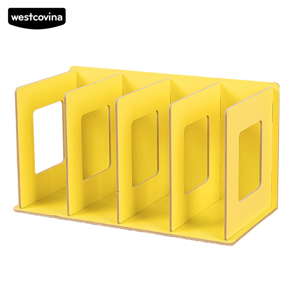 Kệ Sách Gỗ 4 Ngăn Tiện Lợi