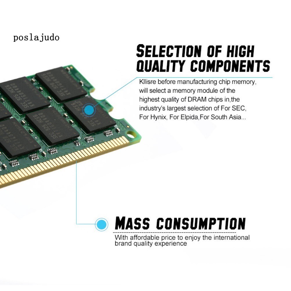 Ram 1.8v Ddr2 800mhz 240 Pin 4g Cho Cpu Máy Tính | BigBuy360 - bigbuy360.vn