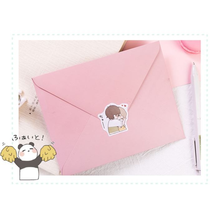 Bộ 45 Sticker Panda Dễ Thương E64