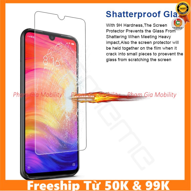 Dán màn hình cường lực dẻo nano Xiaomi Redmi 8 / Redmi note 8 / Redmi note 8 pro  siêu bền