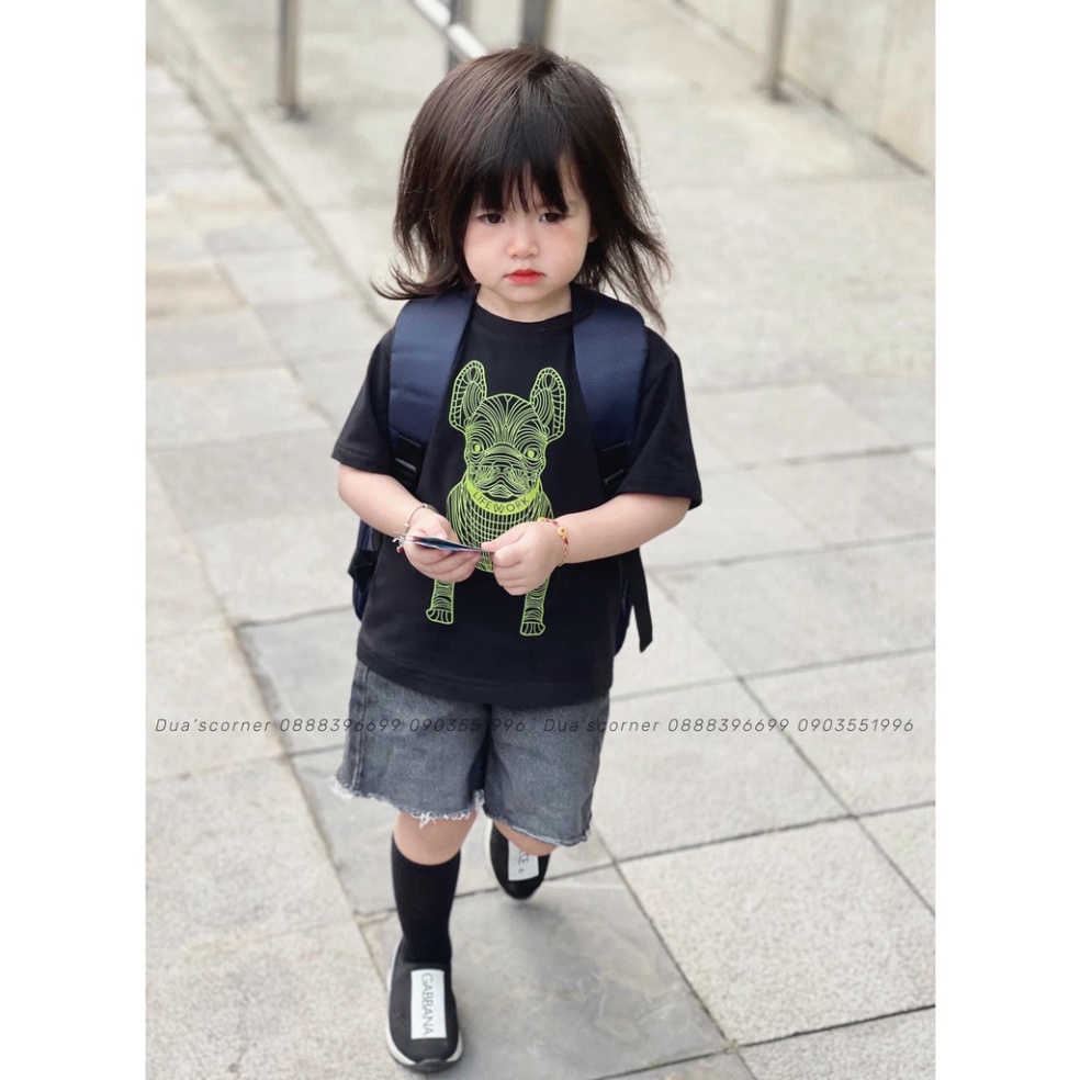 Áo thun life work green cho bé , áo thun trẻ em unisex , TPKIDs MSP 1245