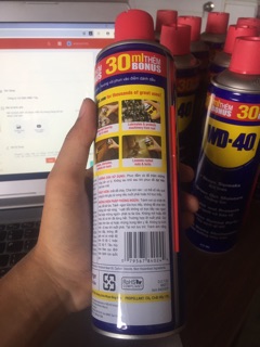 XỊT BÔI TRƠN WD40  412ML