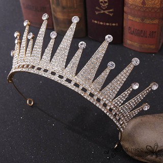 Vương Miện Công Chúa Đính Đá Pha Lê Cho Cô Dâu