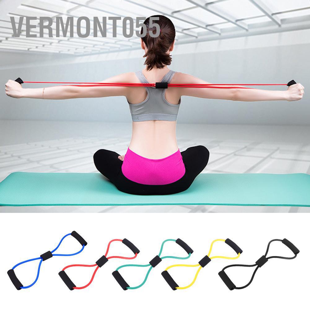 Vermont055 Chống căng Dây cao su Đào tạo ống Tập thể dục Bài tập cho phòng Yoga