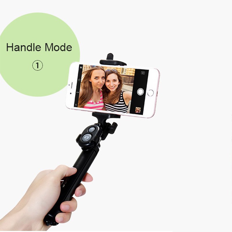 Gậy selfie bluetooth + giá đỡ 3 chân chuyên dụng cho điện thoại di động chất lượng cao | BigBuy360 - bigbuy360.vn