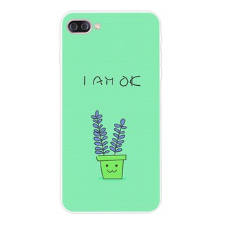 Ốp điện thoại silicon in hình chậu hoa xinh xắn dành cho Asus ZenFone 3 4 Max Selfie Pro ZC554KL ZD553KL ZE552KL