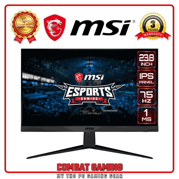 Màn Hình MSI OPTIX G241V E2 24&quot;/FHD/IPS/ 75Hz/AMD FreeSync/1ms