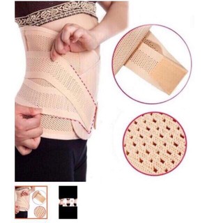 [ Siêu Giảm Mỡ Bụng ] Đai Nịt Bụng Quấn Tan Mỡ Thông Hơi