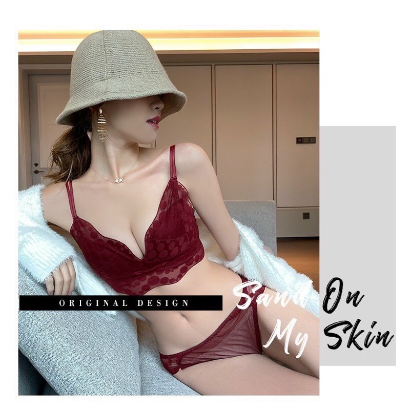 BỘ LÓT REN LƯỚI KHUYẾN RŨ CAO CẤP