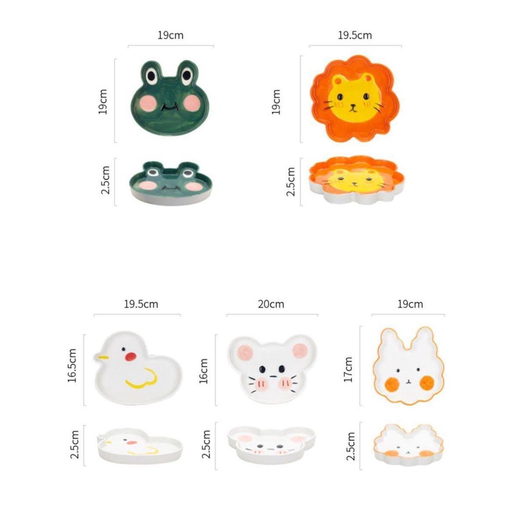 Khay Phục Vụ Bằng Gốm Sứ Trang Trí Bàn