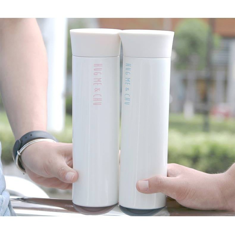 [ LOCK&LOCK ] Bình nhiệt đôi Couple Tumbler 400ml - LHC4113P 🌈Xanh cho chàng - Hồng cho nàng