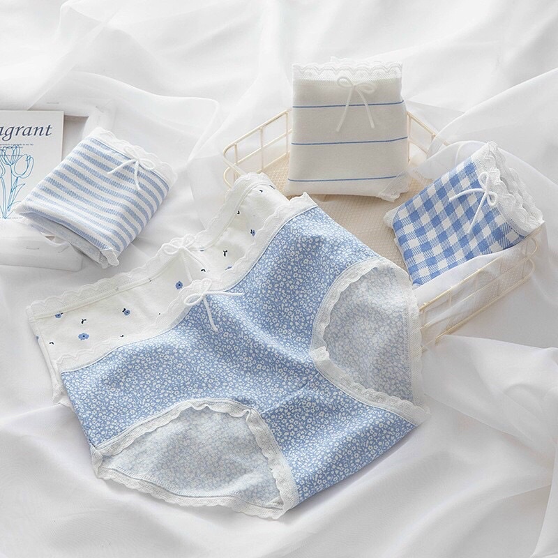 QUẦN LÓT COTTON HOẠ TIẾT 335