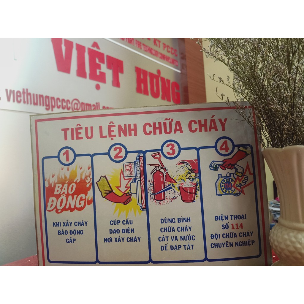 Nội quy - Tiêu lệnh- Cấm lửa- Cấm hút thuốc pccc