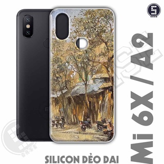 Ốp điện thoại Xiaomi Mi 6X / A2 Dẻo Chống Shock Nhiều Mẫu Tuyển Tập 14 Phố Cổ Sơn Dầu A2004-CL14