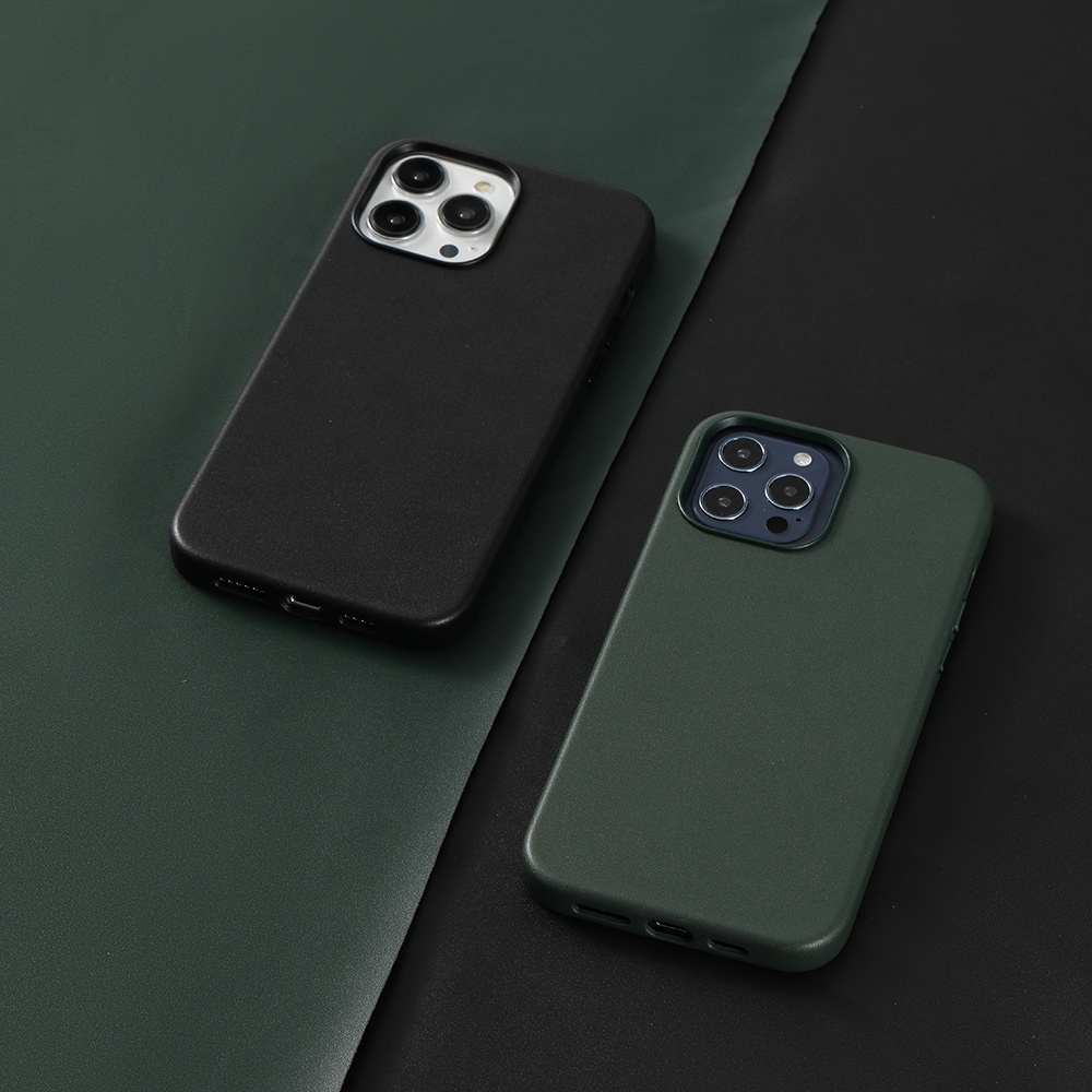 Ốp Chìa Khóa Bằng Da Cao Cấp Cho iPhone 14 13 12 Pro Max 14 Plus