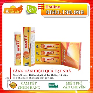 Viên sủi tăng cân moli chính hãng