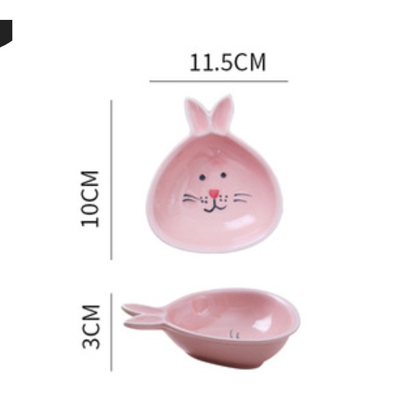 Bát sứ ăn dặm thỏ baby siêu cute - Cao cấp