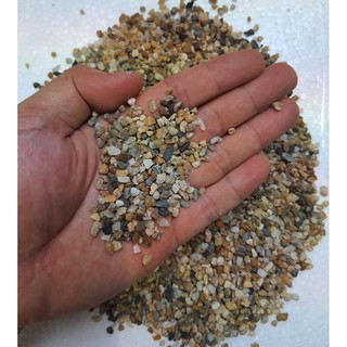 Phụ kiện trang trí bể cá: Sỏi dăm 1kg