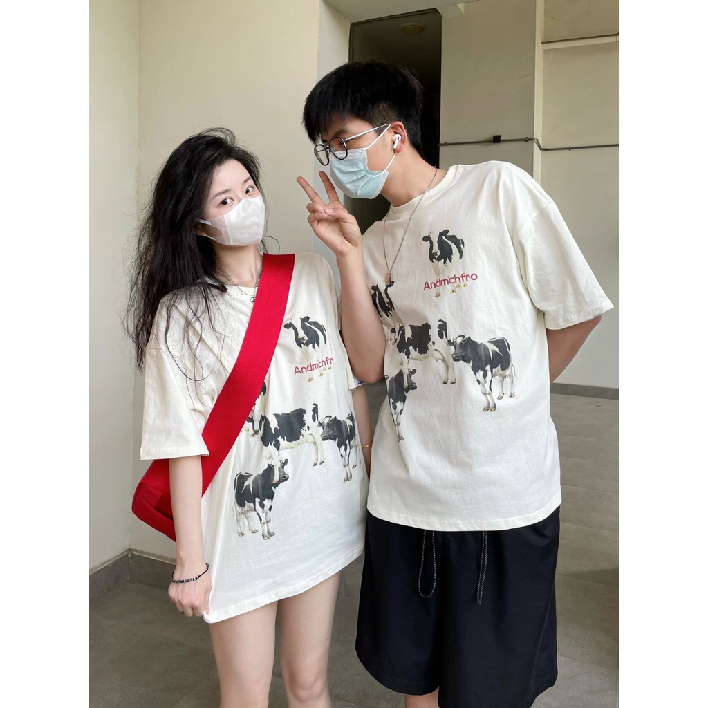 NRVP Áo Thun Tay Ngắn Cổ Tròn Thời Trang Mùa Hè Phong Cách Hàn Quốc