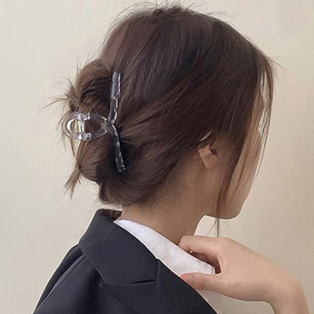 Kẹp Tóc Vải Nhung Cỡ Lớn Phong Cách Hàn Quốc Thời Trang Cho Nữ