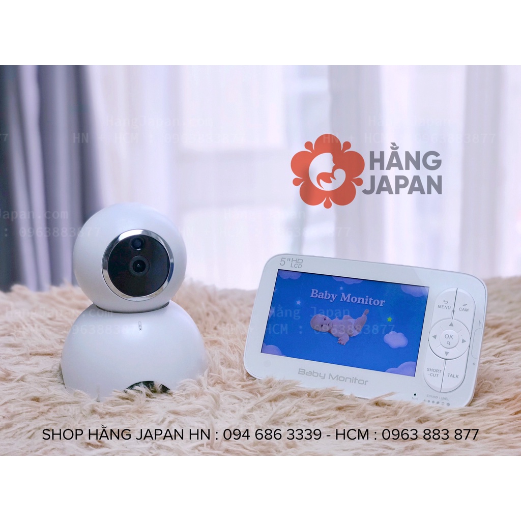 Máy báo khóc, theo dõi bé Baby Monitor Pro 2021 Corky baby MBK801/MBK601/MBK03