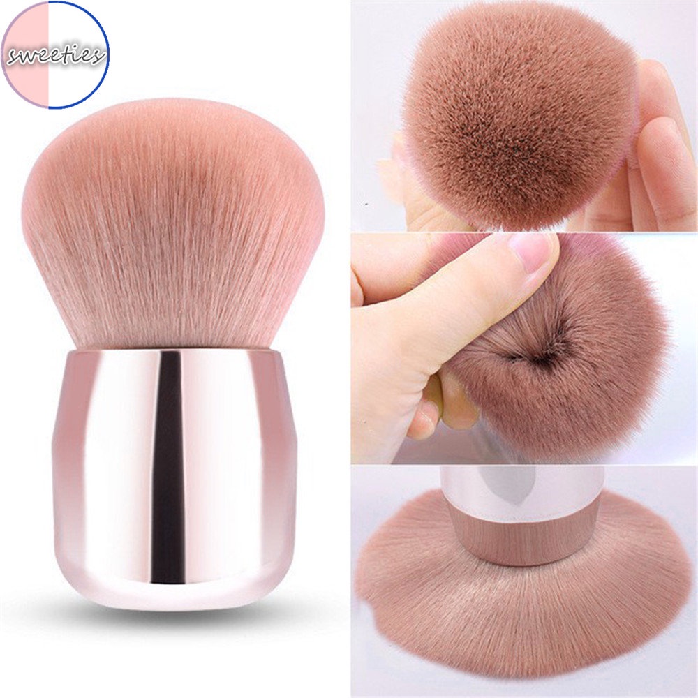 1 Cọ Trang Điểm Tán Phấn Nền Thiết Kế Đầu Nấm Tiện Dụng