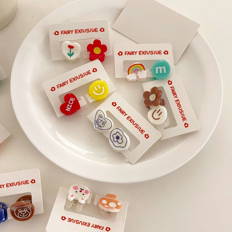 Kẹp Tóc Mini Hình Gấu Dễ Thương 2022