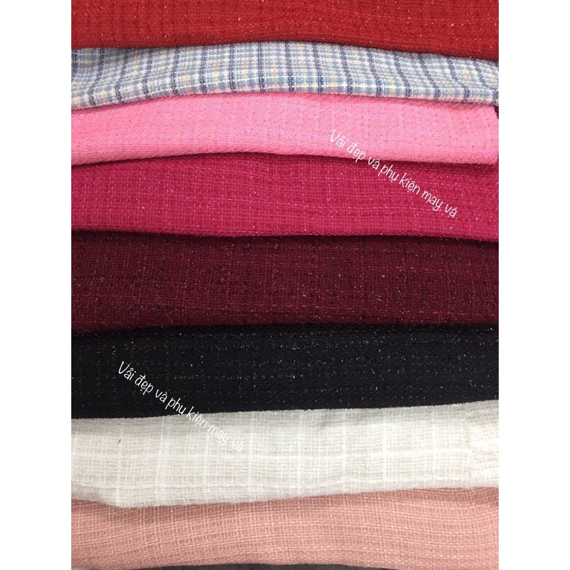 Vải dạ TWEED các loại