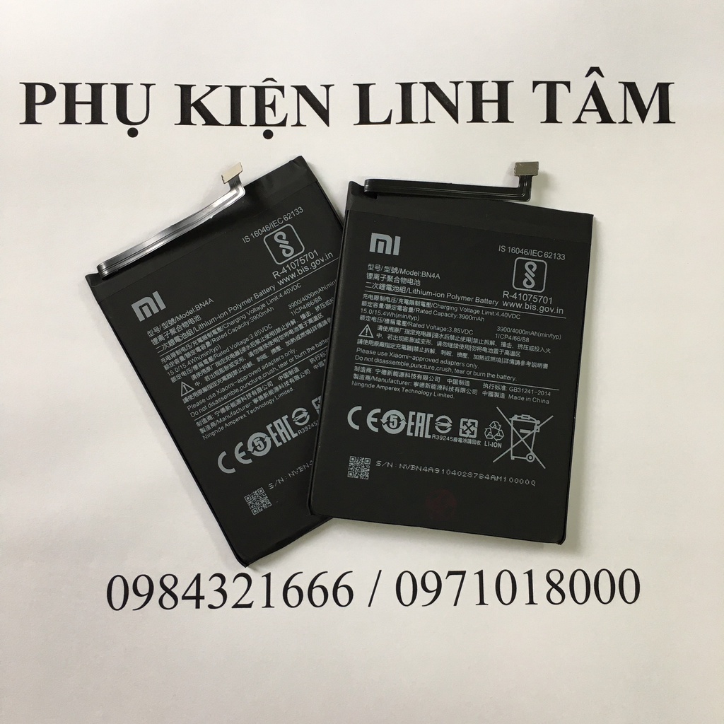 Pin Xiaomi Redmi Note 7 BN4A - 3900, 4000mAh
