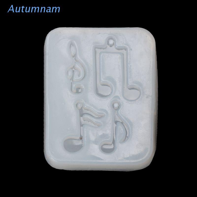 Khuôn Silicone Tạo Hình Nốt Nhạc Trang Trí Bánh DIY