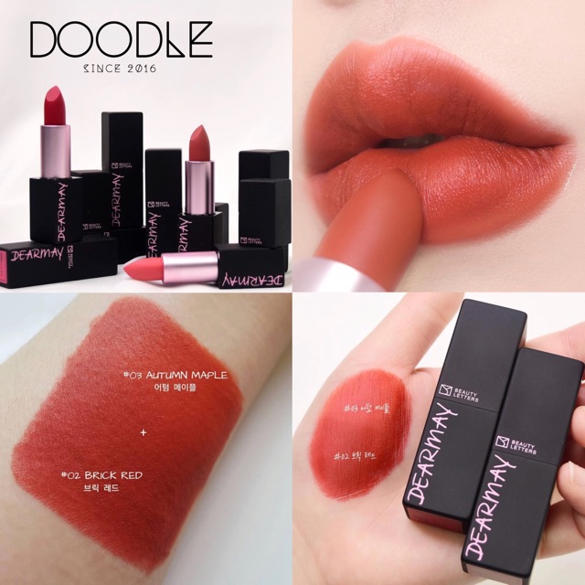 Son lì siêu nhẹ môi Dearmay Breeze Matte Lip (Có Sẵn)