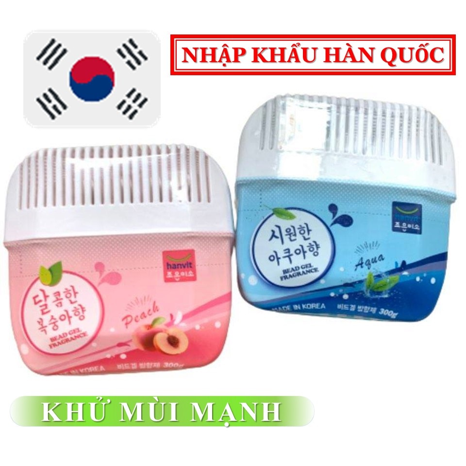 Sáp thơm khử mùi Hanvit kháng khuẩn hương tự nhiên 300g NPP G20shop