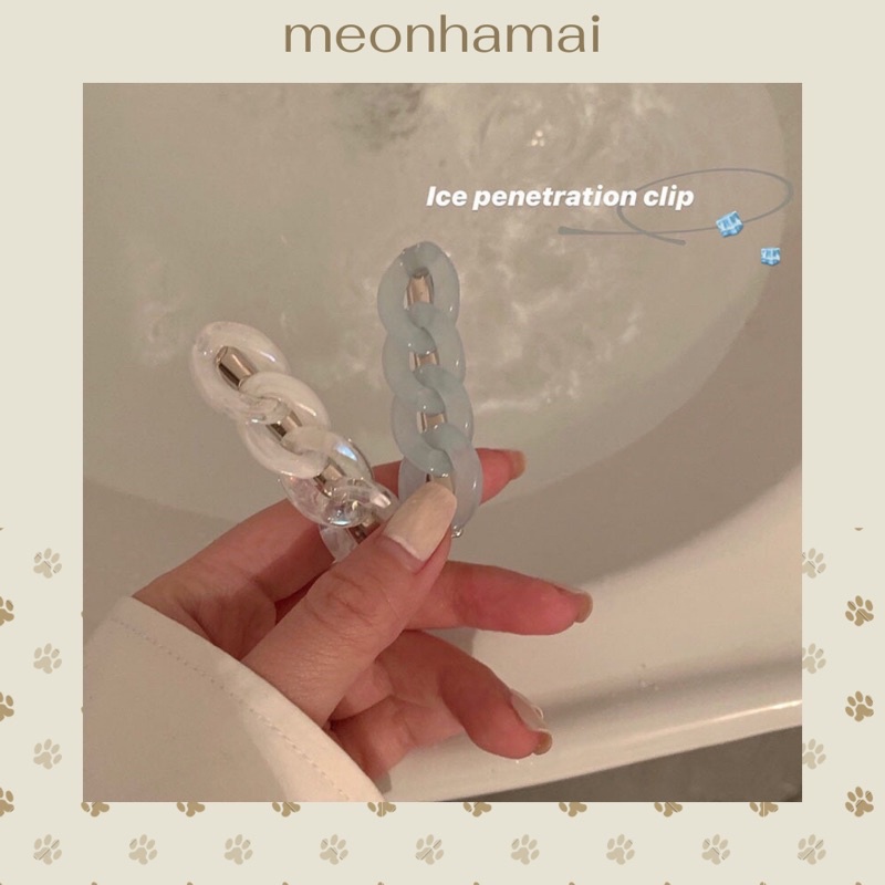 Kẹp tóc pastel Hàn Quốc