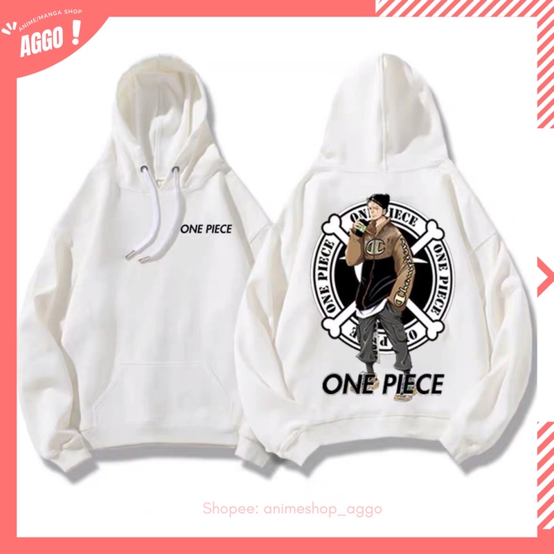 [ CÓ ẢNH THẬT] Áo Hoodie Nỉ Dài Tay One Piece ( Luffy, Zoro, Nami, Sanji, Robin) Mẫu Đẹp Cực Chất