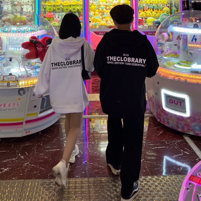 Áo KHOÁC Hoodie BASIC 26-29 Ulzzang Unisex THECLOBRARY - Kim Dung Fashion Store
