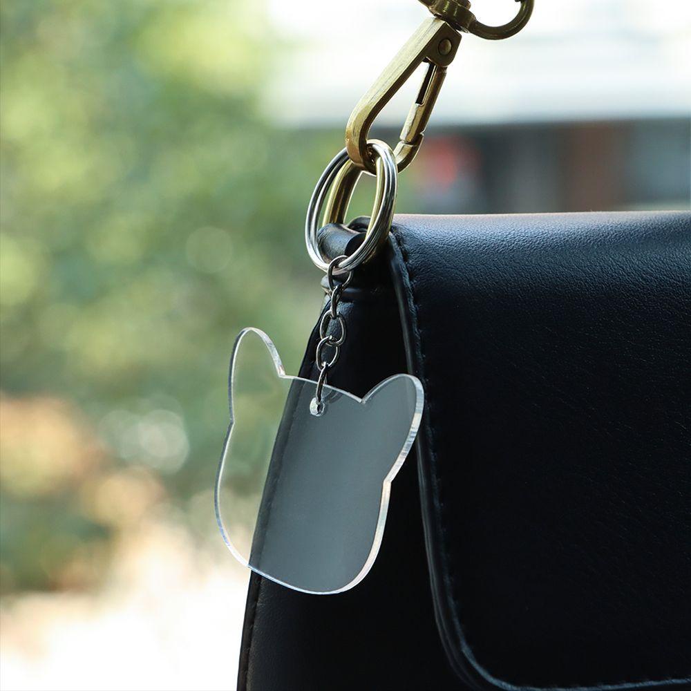 Móc Chìa Khóa Bằng Acrylic Trong Suốt Độc Đáo