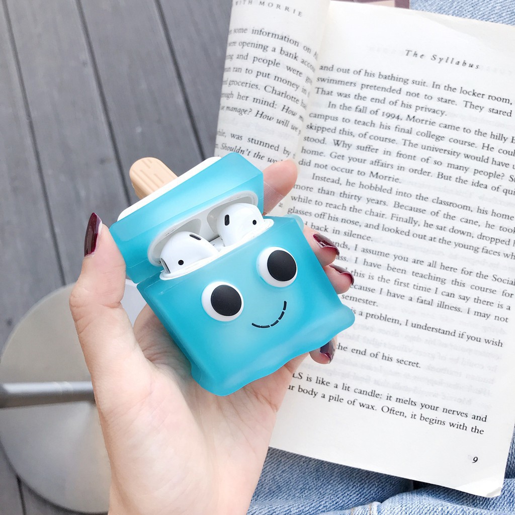 Cute popsicle airpods case airpods pro case anti-drop protective cover for wireless bluetooth headsets