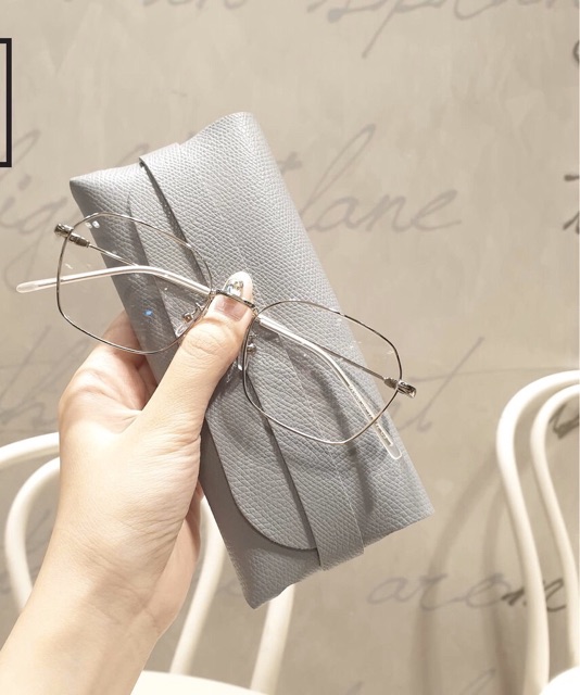 Gọng kính kim loại teen kiểu dáng lục giác 72328 BucShop dành cho nam nữ