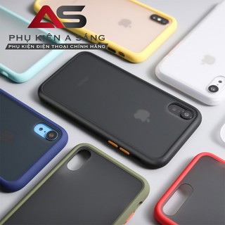 Ốp lưng nhám, chống sốc, va đập, chống vân tay cao cấp cho iphone