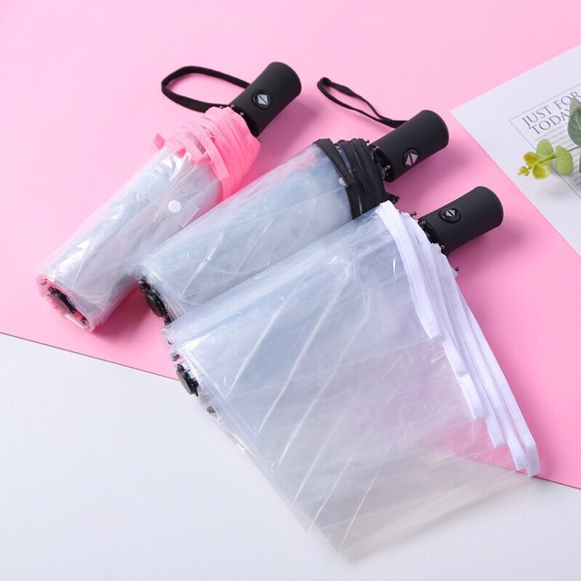 Ô  trong suốt gấp gọn đóng mở tự động