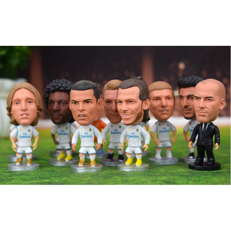 Búp Bê Đồ Chơi Hình Quả Bóng Đá Huangma C Robel Benzema Mod Richard mô hình cầu thủ bóng đá