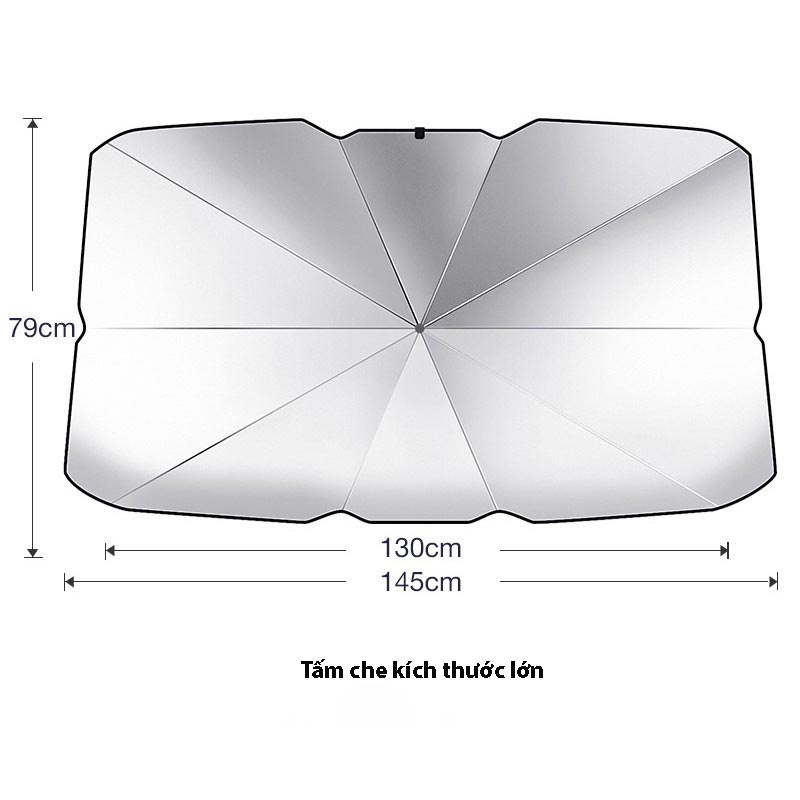 dù che nắng kính trước xe ô tô, chắn nắng, bảo vệ nội thất, ngăn tia UV, gọn nhẹ, đóng mở nhanh chóng, dễ sử dụng.