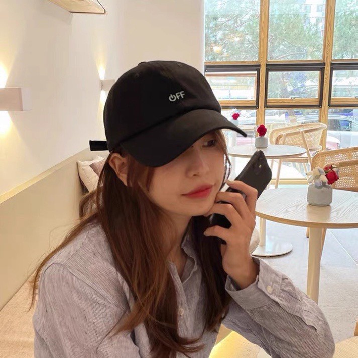 Mũ Lưỡi Trai Nón Kết Nhung Cao Cấp Thêu Chữ Off Viền 419 Phong Cách Ulzzang Form Unisex Nam Nữ - Hazo