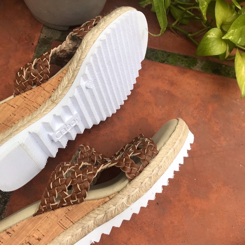 Giày dép sandal GABOR xuồng sz 37 37.5