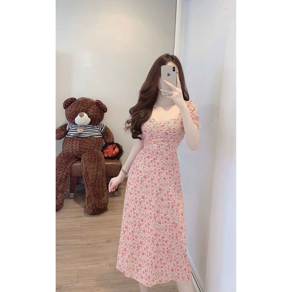 ❣️FREESHIP❣️ĐẦM HOA NHÍ MÀU MỚI HOTTREND