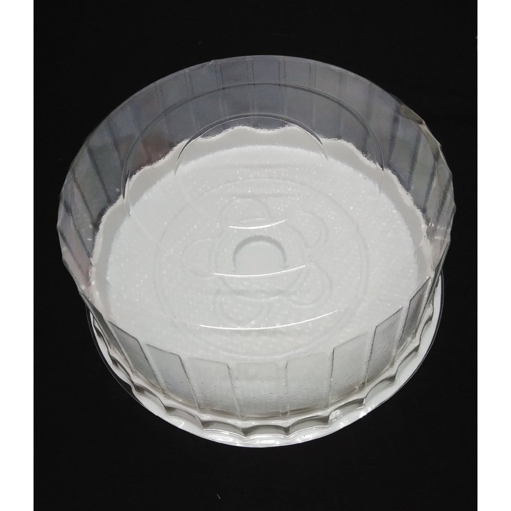 COMBO 10 HỘP NHỰA ĐỰNG BÁNH KEM, BÔNG LAN H40 - KÍCH THƯỚC 25 X 25 X CAO 10CM